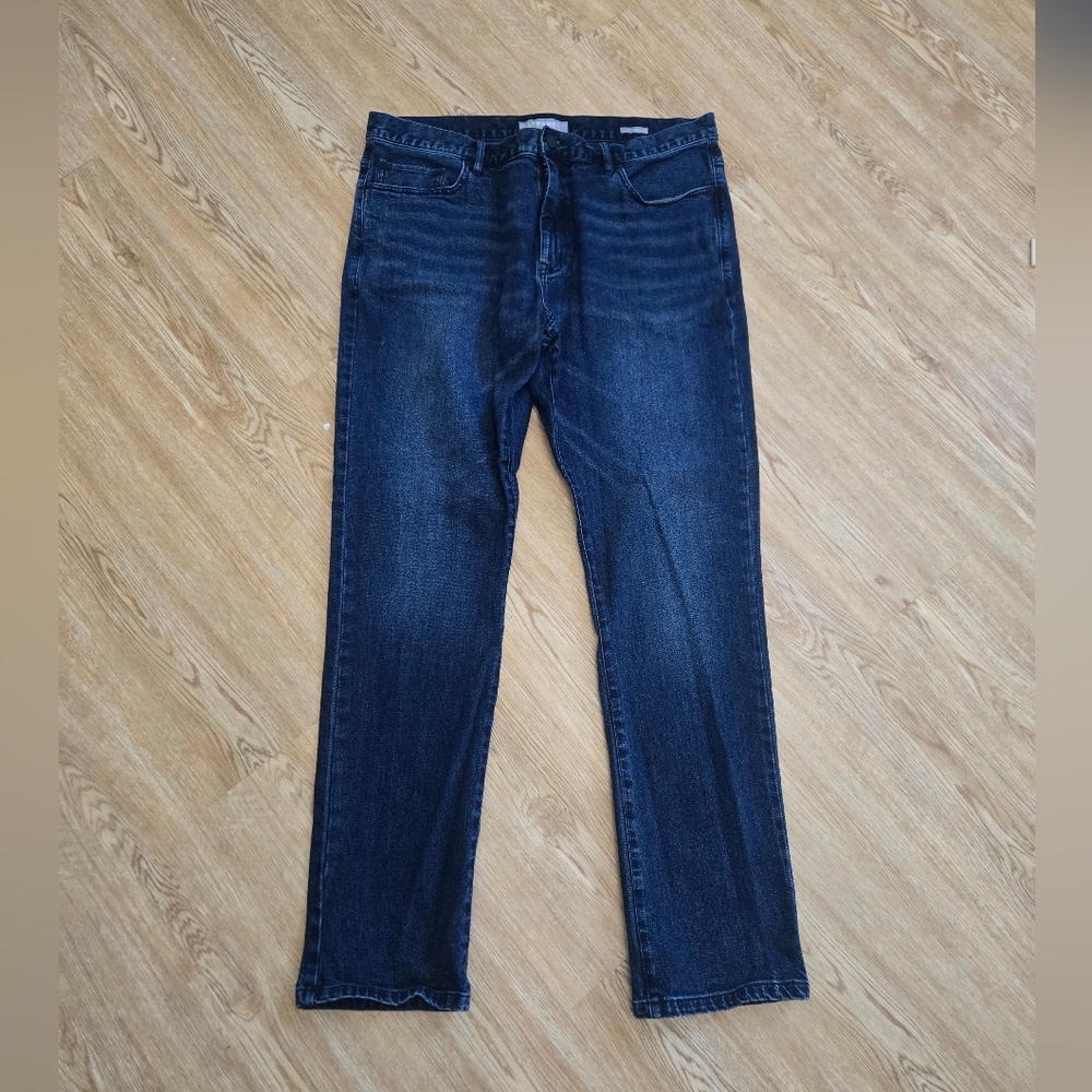 Frame Denim Dark Blue Straight Jeans
